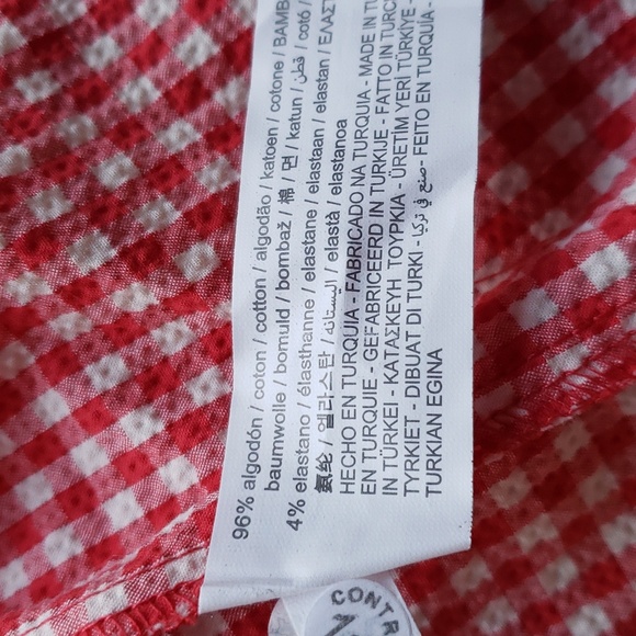 ZARA Gingham skirt - Picture 7 of 9